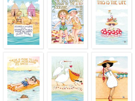 Beach Postcards, series 2 Fashion