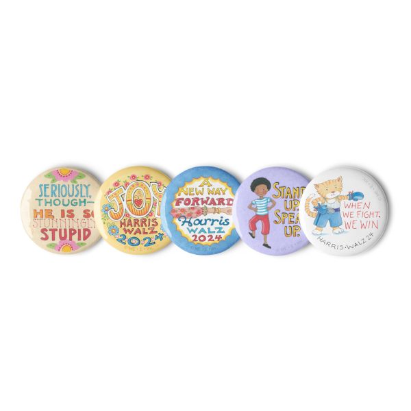 Election Pin Buttons (Set 3) Discount