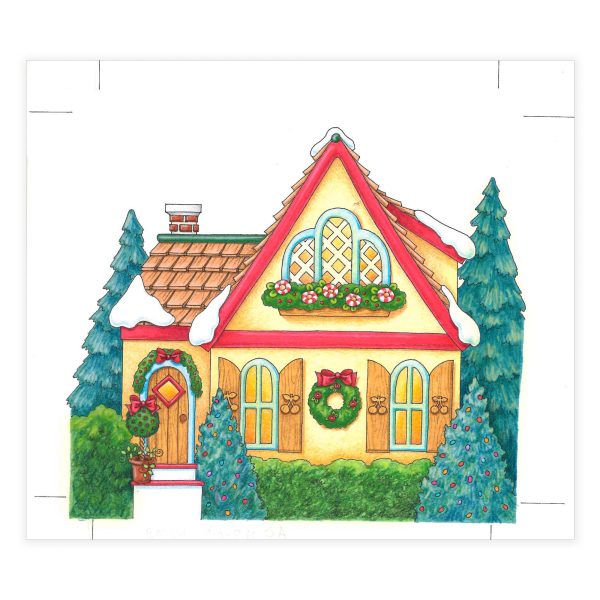 Believe Cottage Spot Art Discount