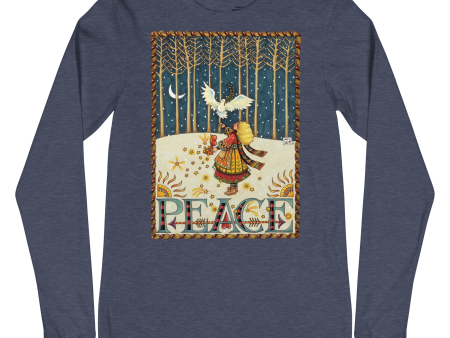 Peace Dove Unisex Long Sleeve Shirt Discount