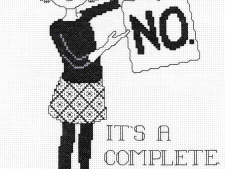 Complete Sentence Counted Cross Stitch Leaflet Online Sale