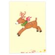 Super Cute Christmas Reindeer Art Sale