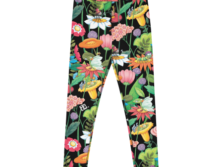 Spring Forest Garden Yoga Leggings Online Hot Sale