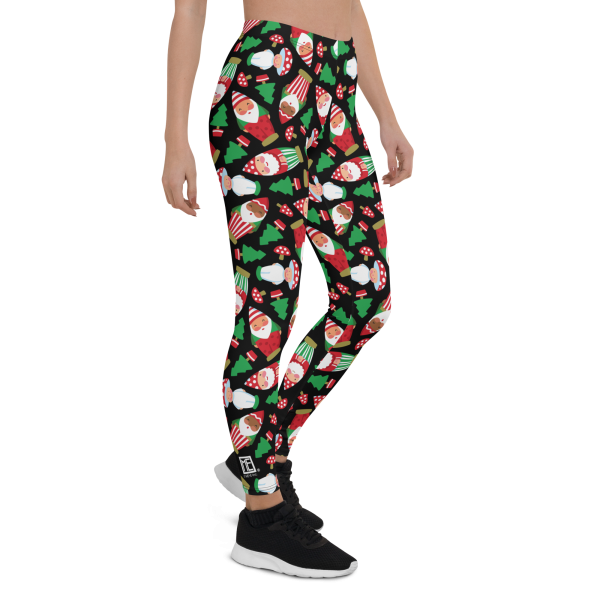 Woodland Christmas Leggings Hot on Sale