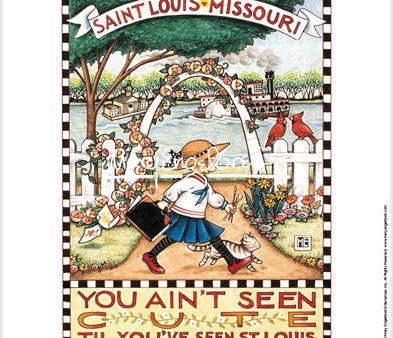 Ain t Seen Cute St Louis Fine Art Print Cheap