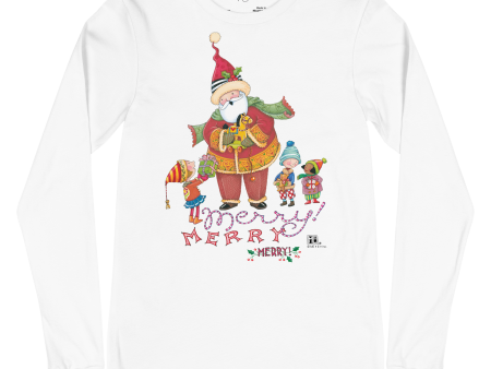 Merry Merry Merry Long Sleeve T-Shirt Fashion