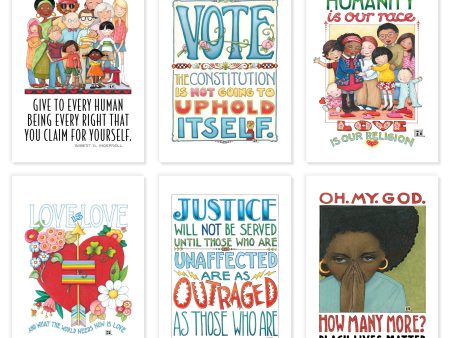 Social Justice Postcards Supply