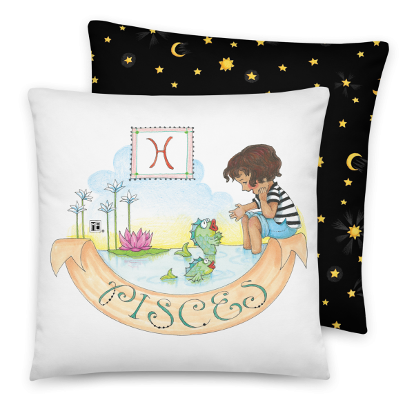 Pisces Pillow For Sale