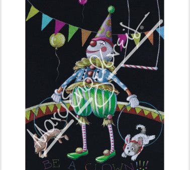 Be A Clown Limited Edition Print Cheap