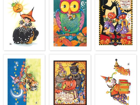 Halloween Postcards, series 1 Discount