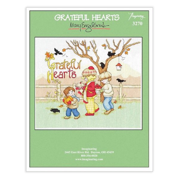 Grateful Hearts Counted Cross Stitch Leaflet For Cheap