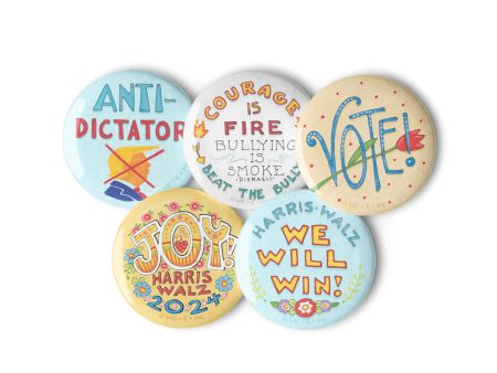 Election Pin Buttons (Set 2) on Sale