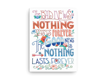 Bad News Wall Canvas Online now