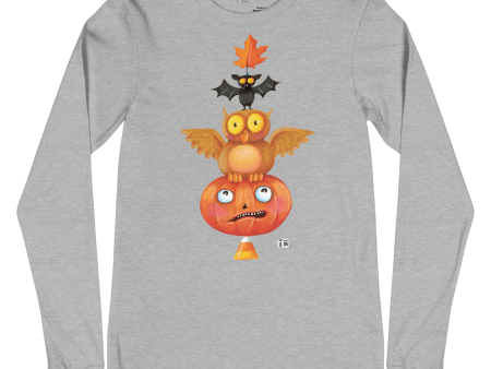 Halloween Totem Unisex Long Sleeve Shirt For Cheap