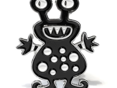 Creep Enamel Art Pin Fashion