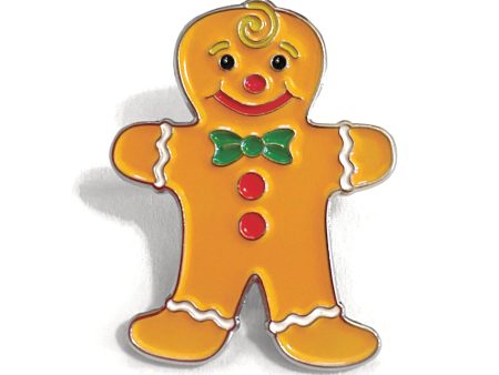 Gingerbread Enamel Art Pin Discount