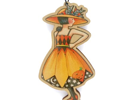 High Witch Couture Wooden Ornament Discount