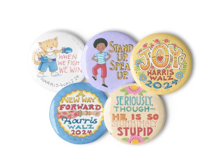 Election Pin Buttons (Set 3) Discount