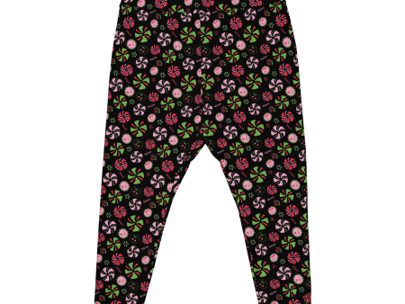 Funky Peppermint Plus Size Leggings Fashion