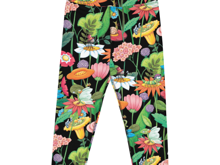 Spring Forest Yoga Capri Leggings Fashion