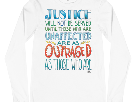 Justice Long Unisex Sleeve Shirt For Discount