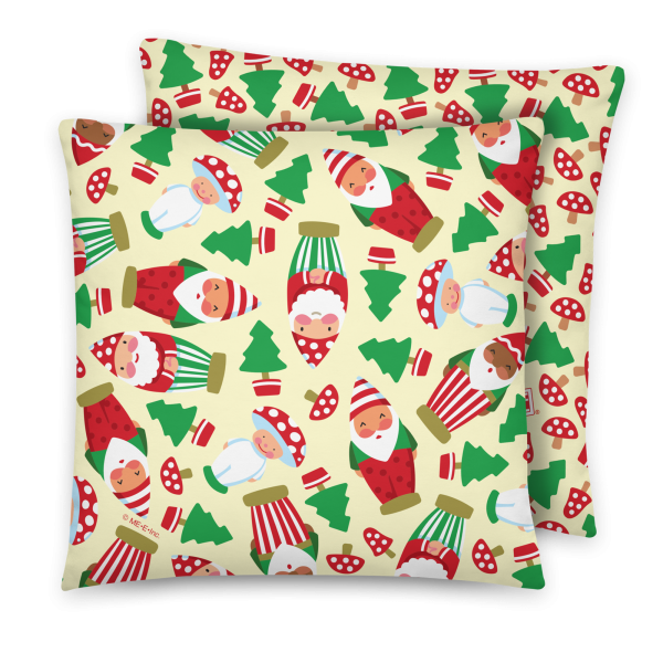 Cream Woodland Christmas Pillow Online Hot Sale