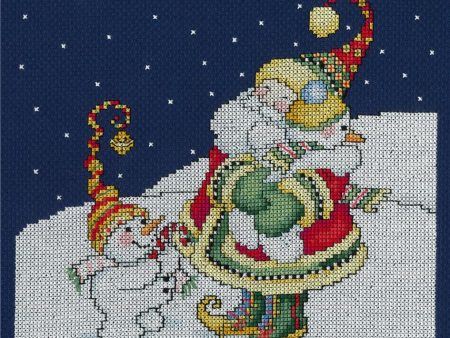 December Hugs Counted Cross Stitch Leaflet Online Sale