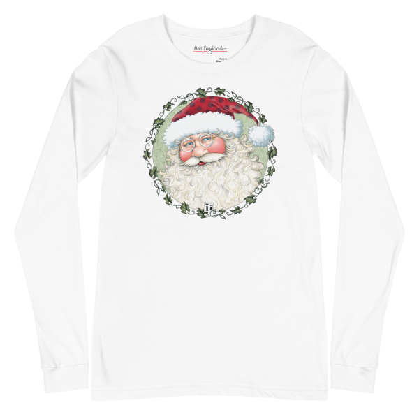 Classic Santa Unisex Long Sleeve Shirt For Discount