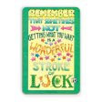 Stroke of Luck Wooden Magnet Cheap