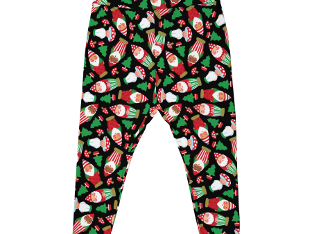 Woodland Christmas Plus Size Leggings Cheap