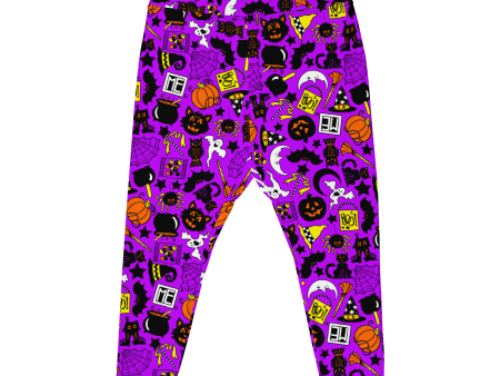 Halloween Icons Plus Size Leggings Discount