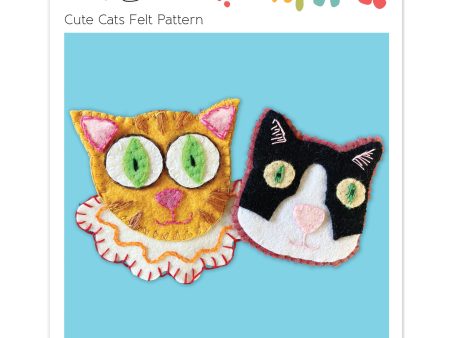 Cute Cat Felt Pattern Supply