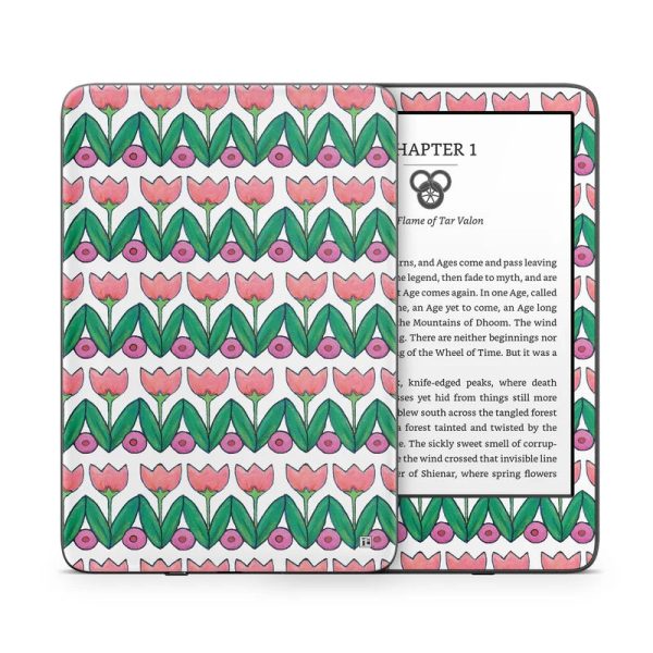 Deco Tulips Tablet Skin Supply