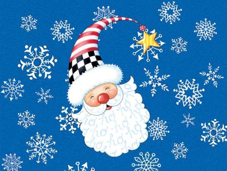 Santa Snowflake Phone Skin Cheap