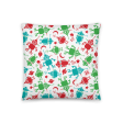 Turquoise Holiday Robots Pillow Online Hot Sale