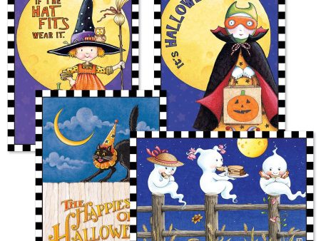 Halloween Greeting Card Bundle, 8 assorted - 3 For Cheap