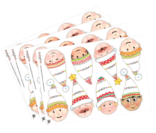 Merry Elves Gift Tags For Sale