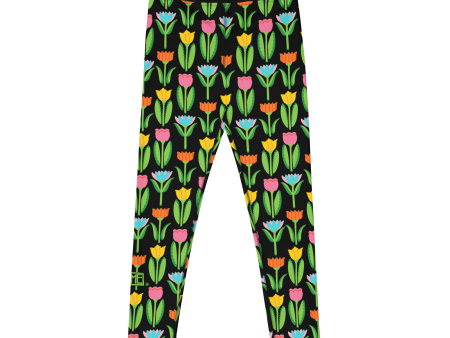 Tulip Garden Yoga Leggings Supply