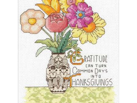 Gratitude Counted Cross Stitch Leaflet Sale