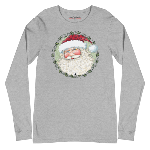 Classic Santa Unisex Long Sleeve Shirt For Discount