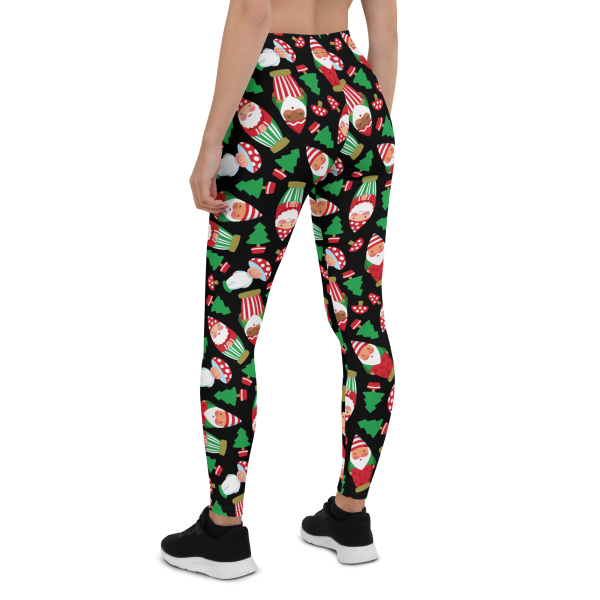 Woodland Christmas Leggings Hot on Sale