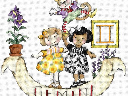 Gemini Counted Cross Stitch Leaflet Cheap