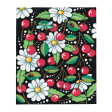 Cherry Daisy Throw Blanket For Discount